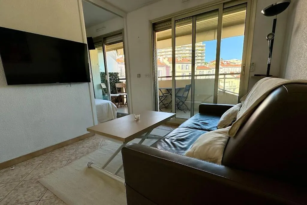 Superbe Appartement Avec Terrasse, 5 Minutes Croisette Cannes Francie